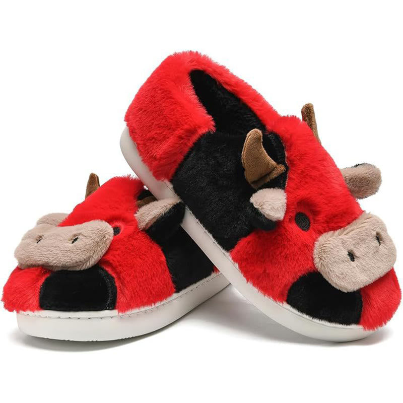 Plus Size Dairy Cow Slippers - image 11