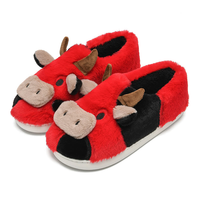 Plus Size Dairy Cow Slippers - image 10