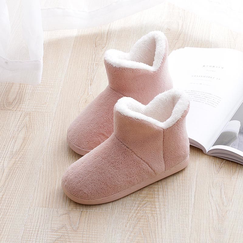 Plus Size High Top Thickening Slippers