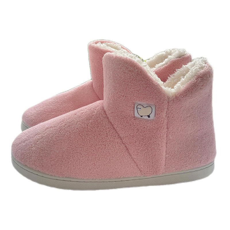 Plus Size High Top Thickening Slippers