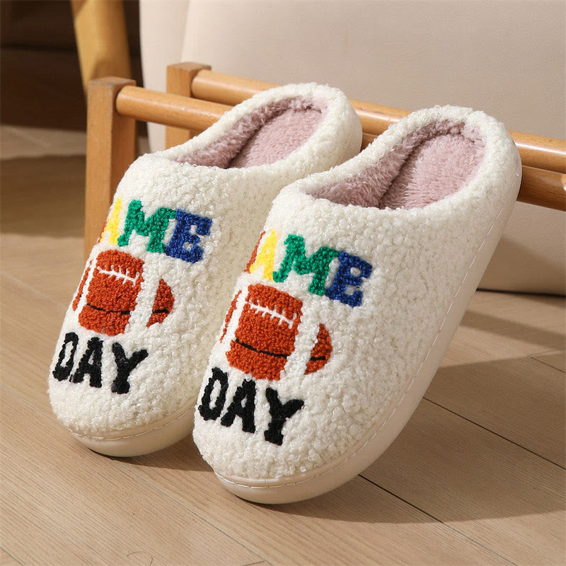 Plus Size Rugby Slippers