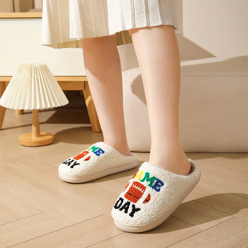 Plus Size Rugby Slippers