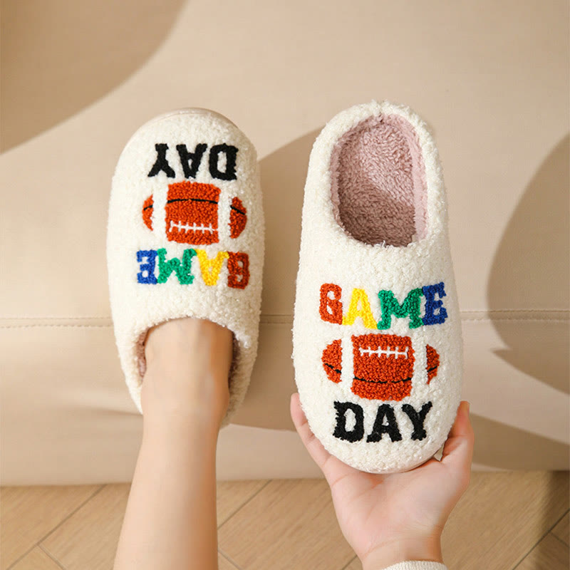Plus Size Rugby Slippers