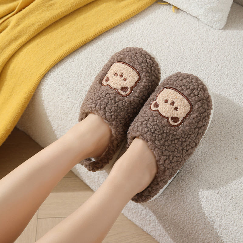 Plus Size Cartoon Bear Slippers - image 6