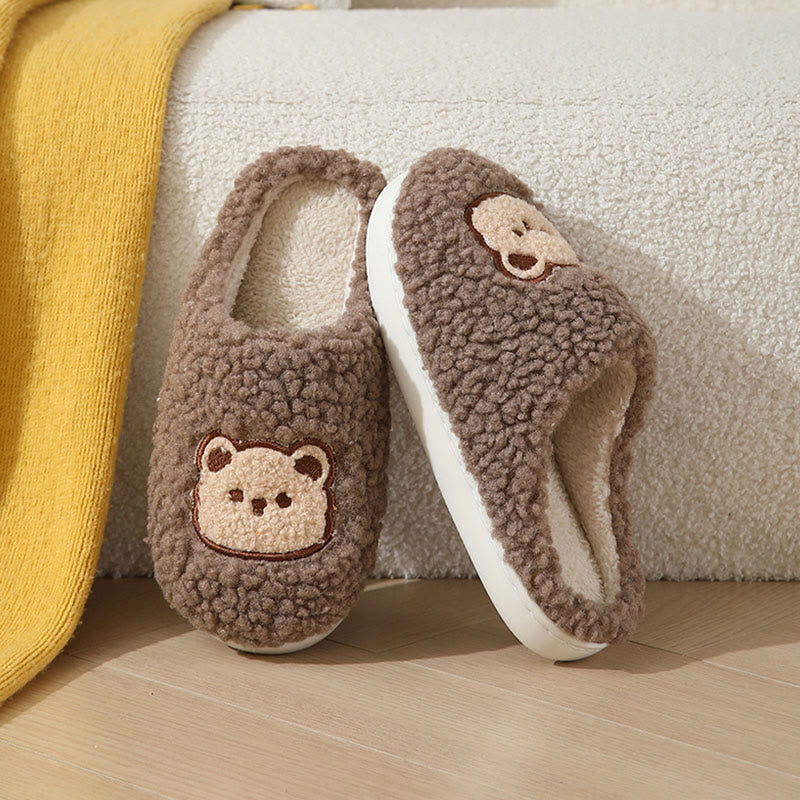 Plus Size Cartoon Bear Slippers - image 9