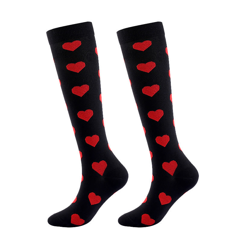 Red Lips Compression Socks(5 Pairs) - image 5