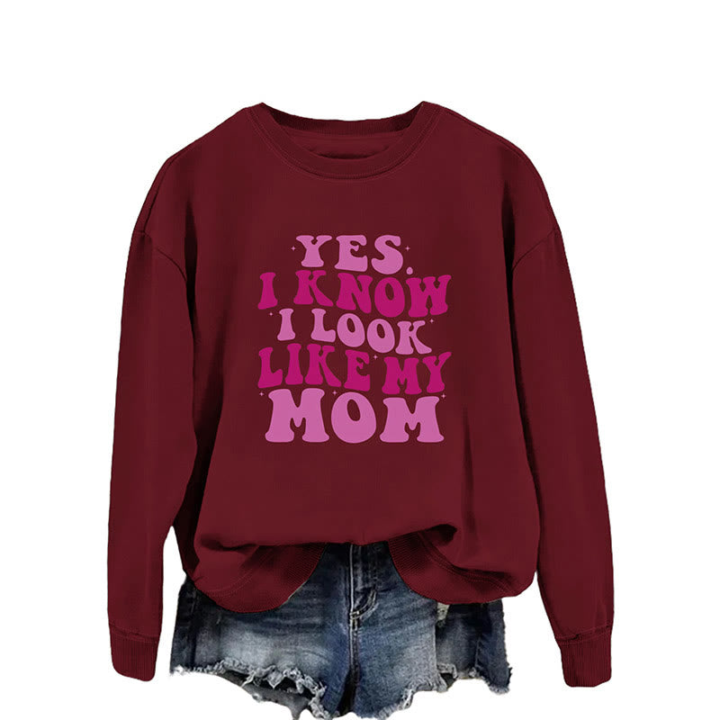 Plus Size Purple Letters Sweatshirt