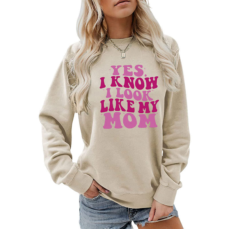 Plus Size Purple Letters Sweatshirt