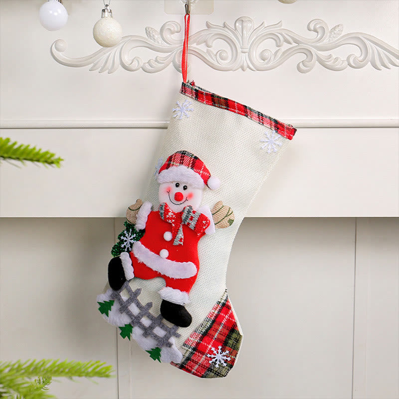 Plus Size Christmas Large Handing Socks(4 Pairs) - image 7
