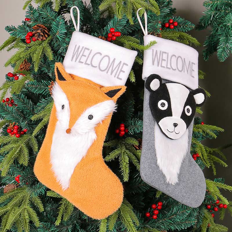Plus Size Skunk Fox Handing Socks(4 Pairs) - image 5