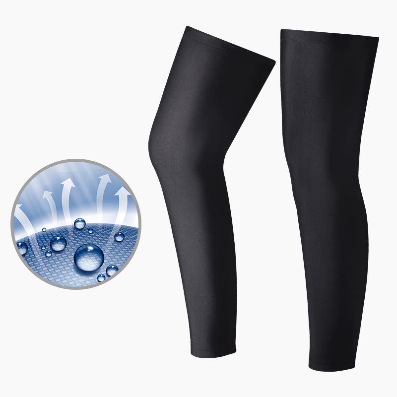 Sun Proof Thigh High Compression Sleeve Socks(2 Pairs)