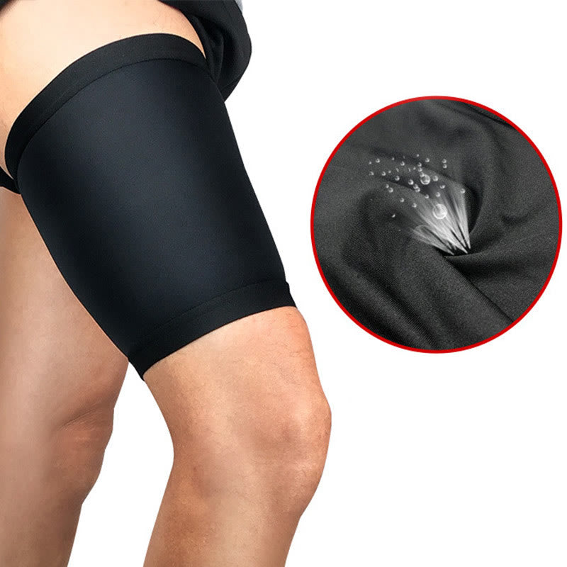 Solid Color Sports Thigh Compression Sleeve