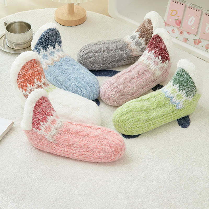 Plus Size Lambswool Slipper Socks - image 2
