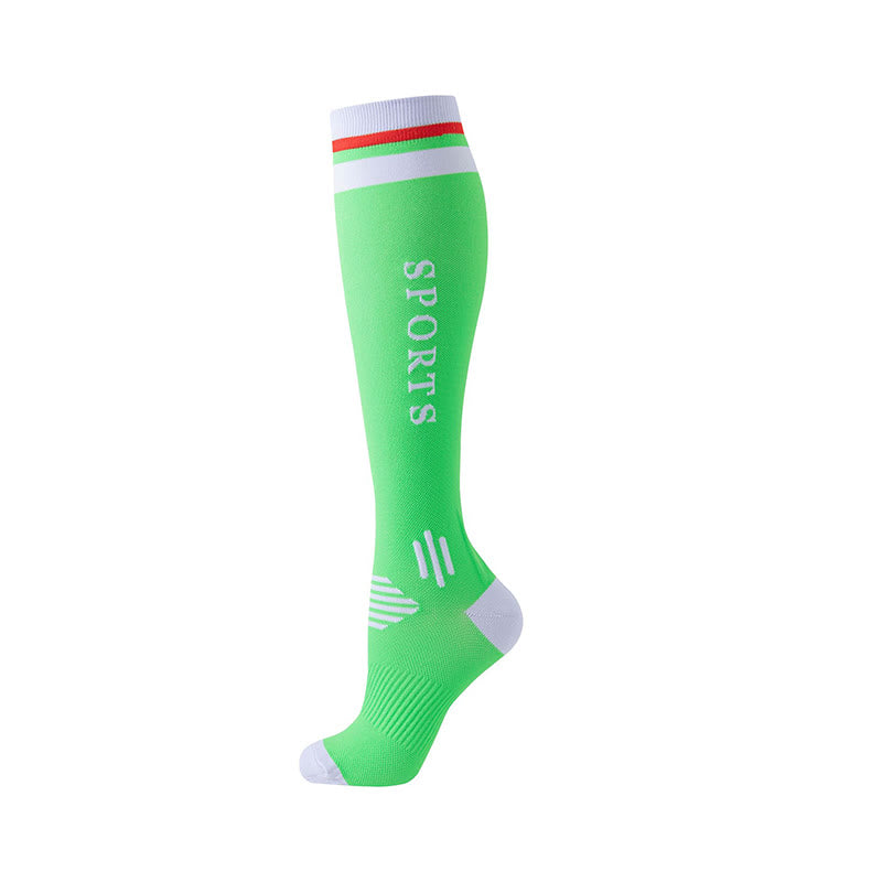 Color Matching Sport Compression Socks(6 Pairs)