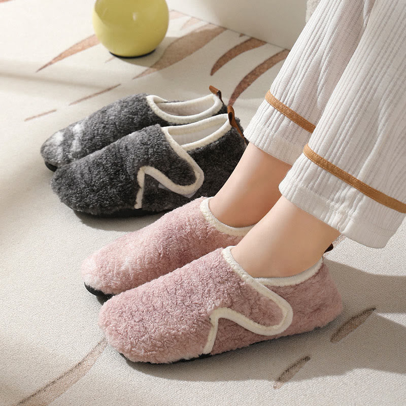 Plus Size Rip Tape Slippers - image 1