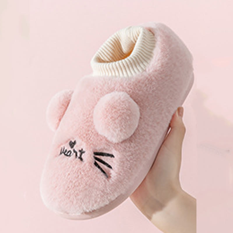 Plus Size Cartoon Cat Slippers - image 9