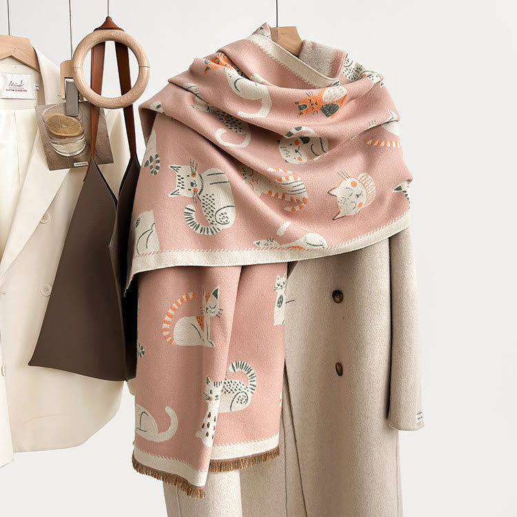 Soft Large Cat Scarf - image 2