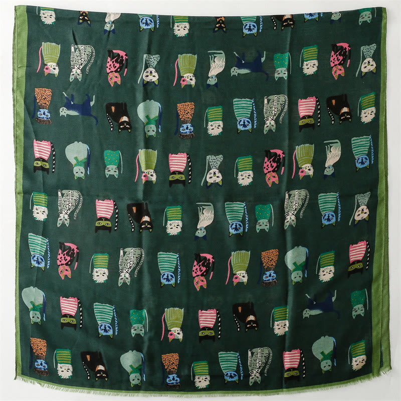 Cut Cat Warm Scarf - image 10