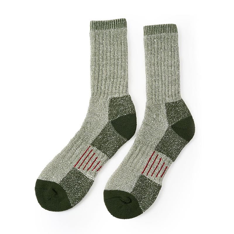Plus Size Chunky Needle Soft Crew Socks(5 Pairs) - Army Green - EU40-44(US10-13) - image 6
