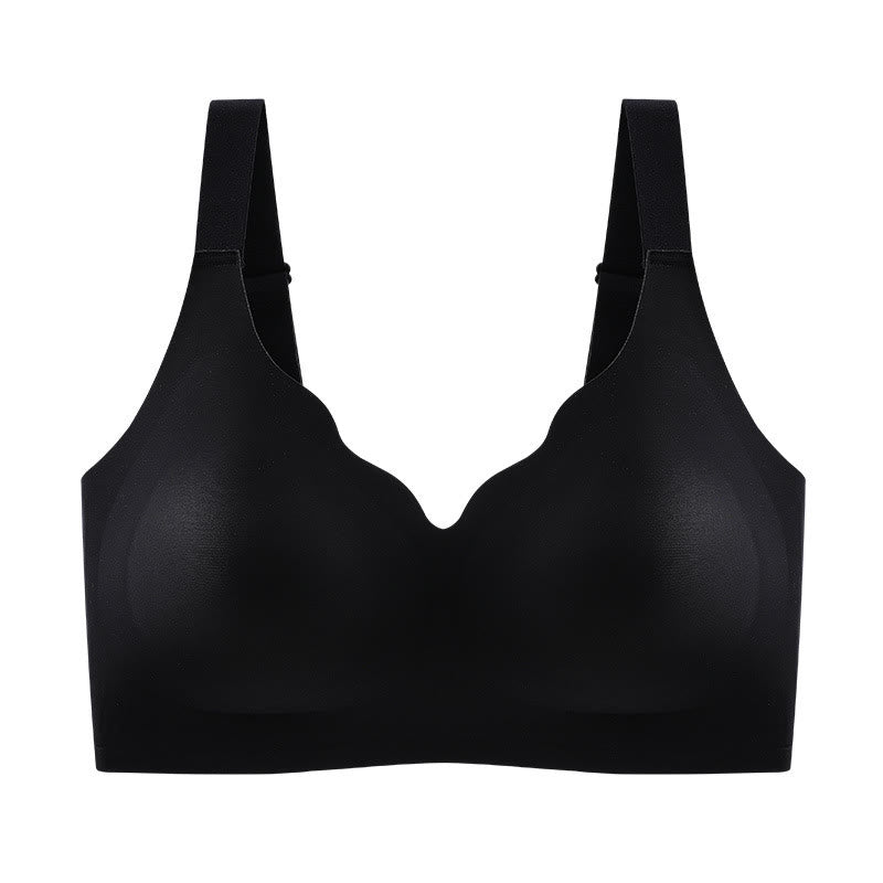 Plus Size Seamless Smooth Wireless Bra