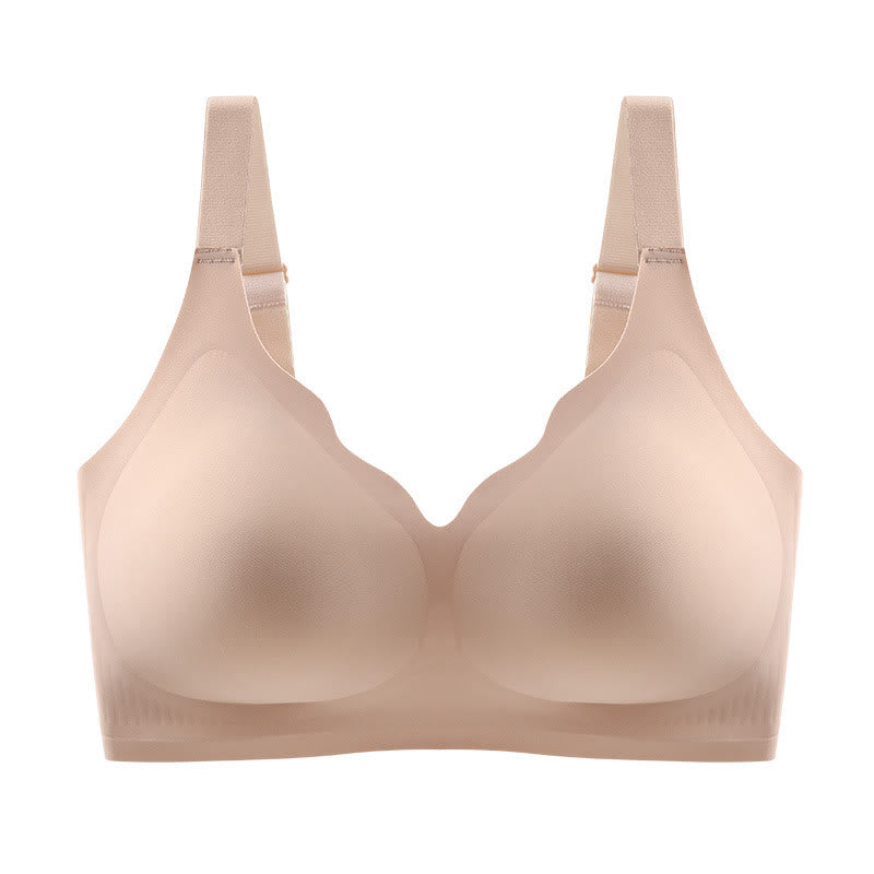 Plus Size Seamless Smooth Wireless Bra