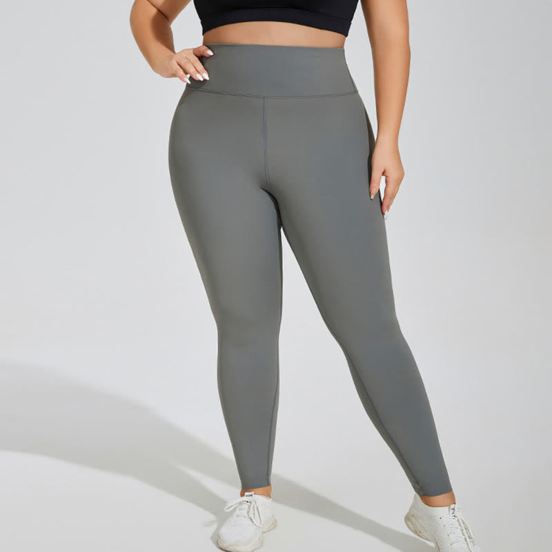Plus Size High-Waisted Active Shaping Leggings