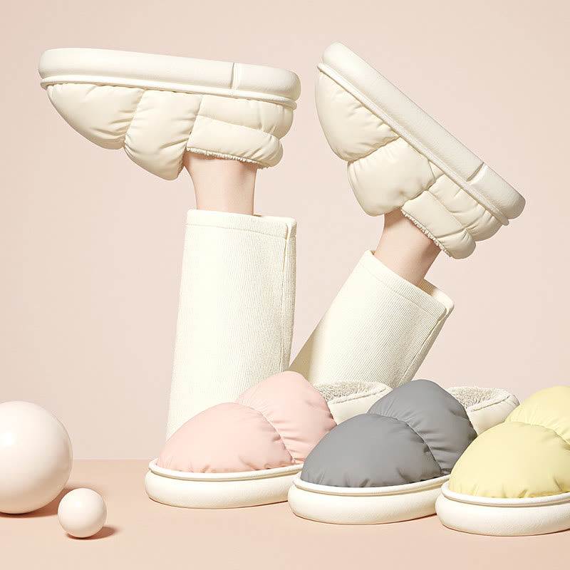 Plus Size Windproof Warm Slippers