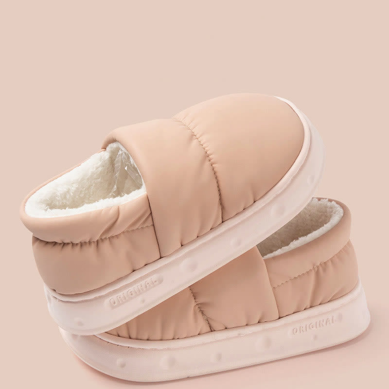 Plus Size Waterproof Soft Slippers