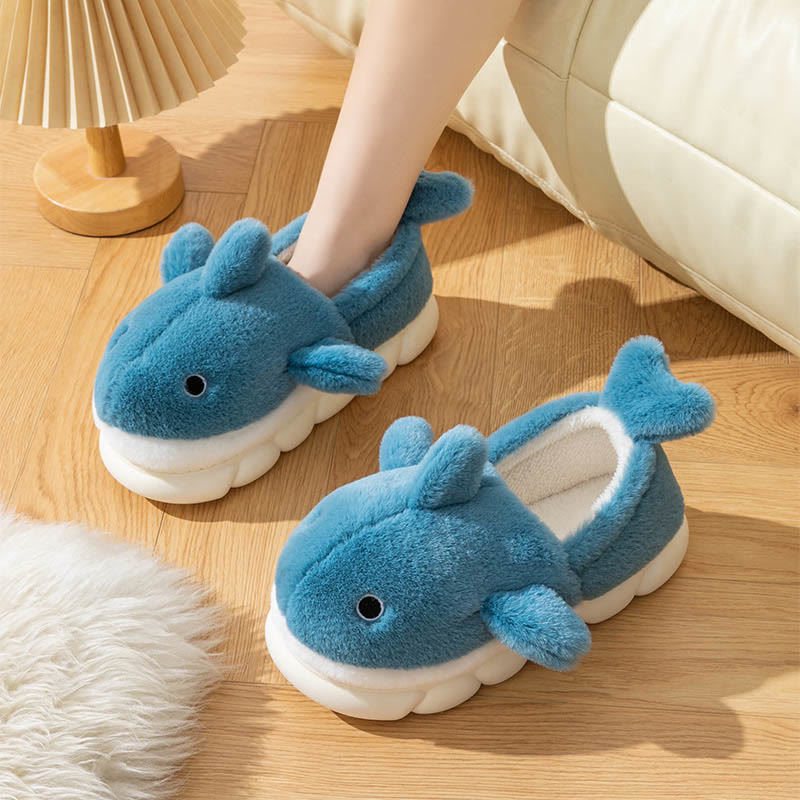 Plus Size Cute Whale Slippers - image 5