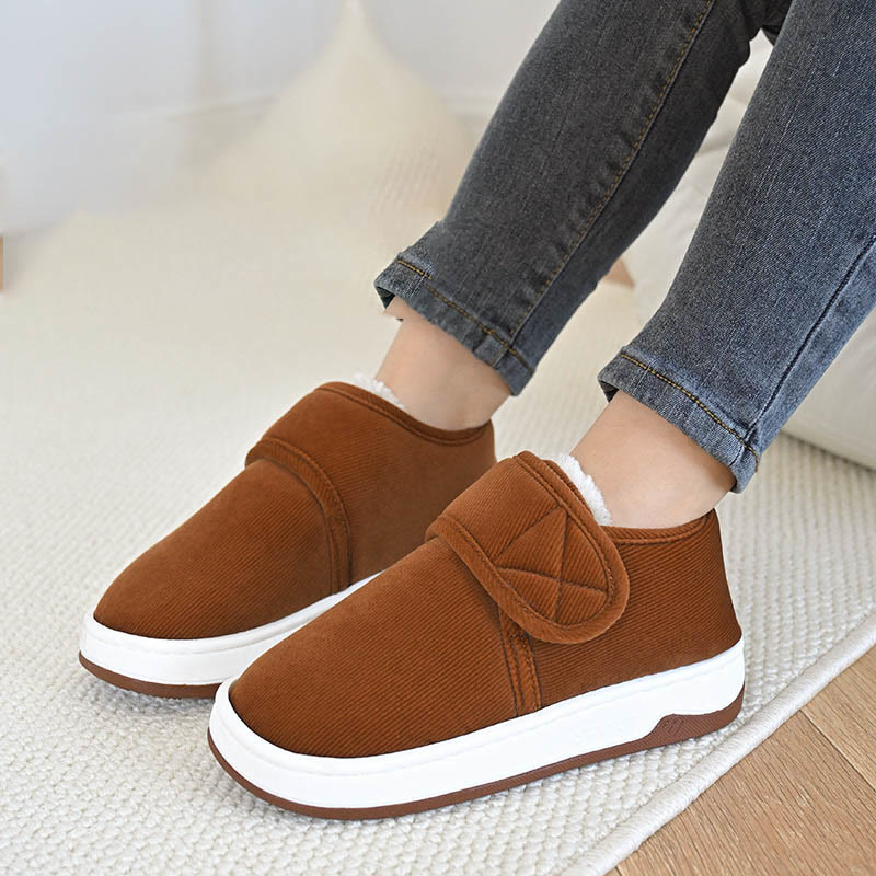 Plus Size Fuzzy Thickened Slippers - image 4