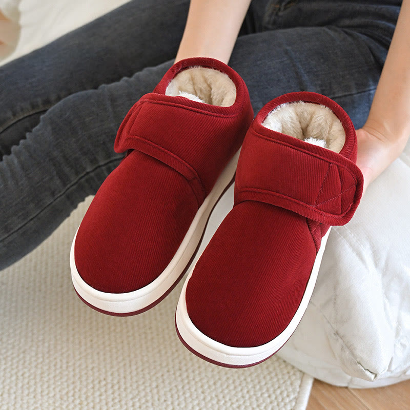 Plus Size Fuzzy Thickened Slippers - image 5