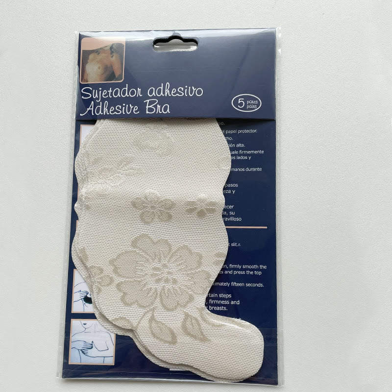 Push Up Lace Nipple Cover(6 Pairs)