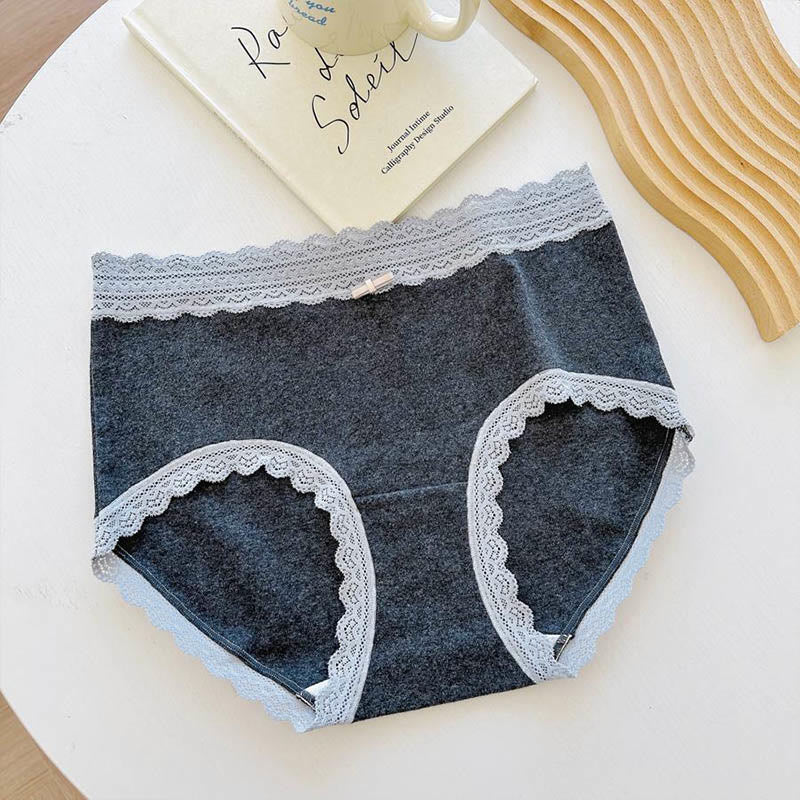 Mid-rise Lace Bow Panty(3 Packs)