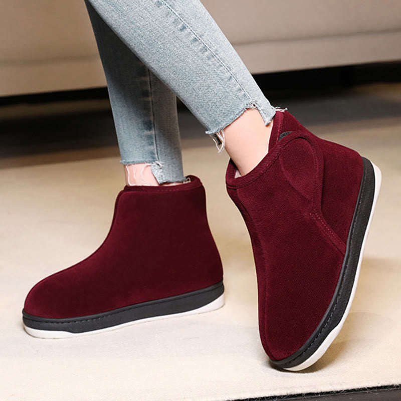 Plus Size Soft Warm Diabetic Slippers - image 7