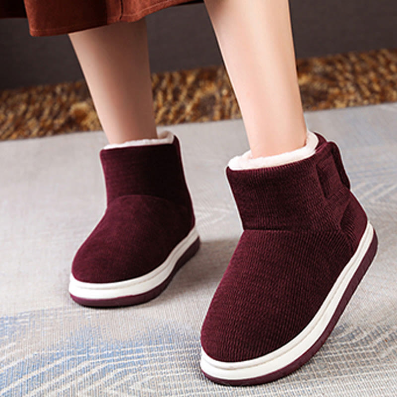 Plus Size Velcro Thicken Slippers - image 1