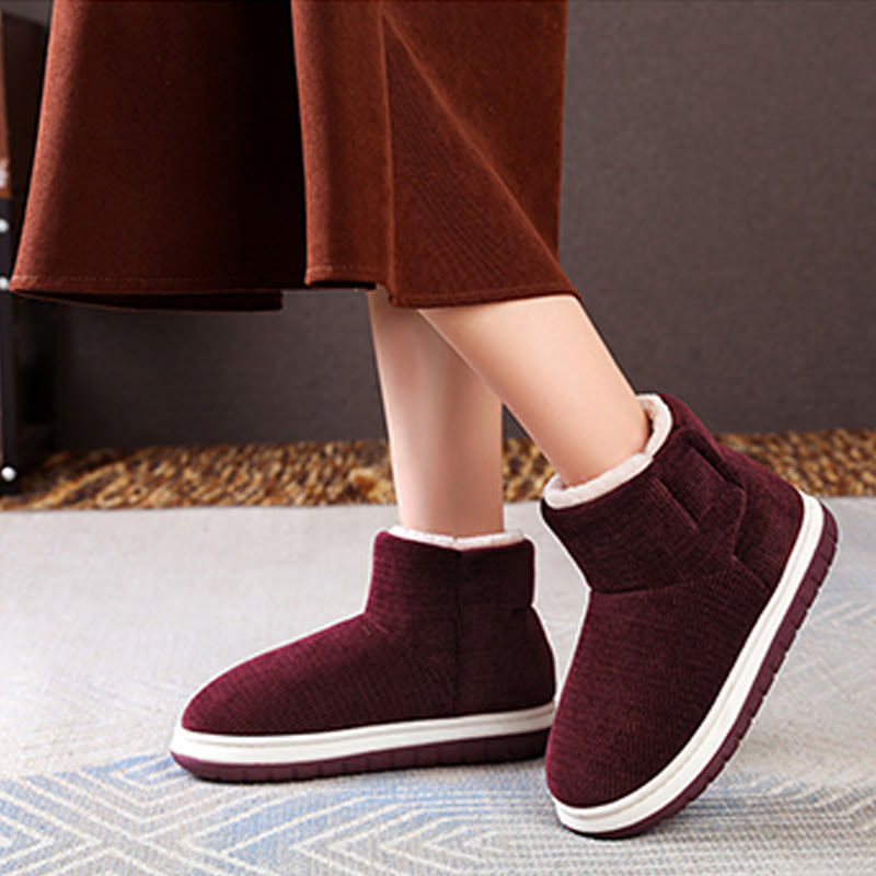 Plus Size Velcro Thicken Slippers - image 4