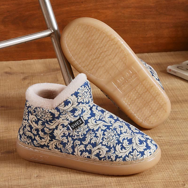 Plus Size Elegant Pattern Slippers - image 6