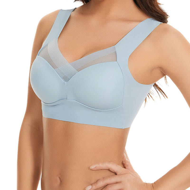 Bundle Plus Size Wireless Bras +High Waist Panty
