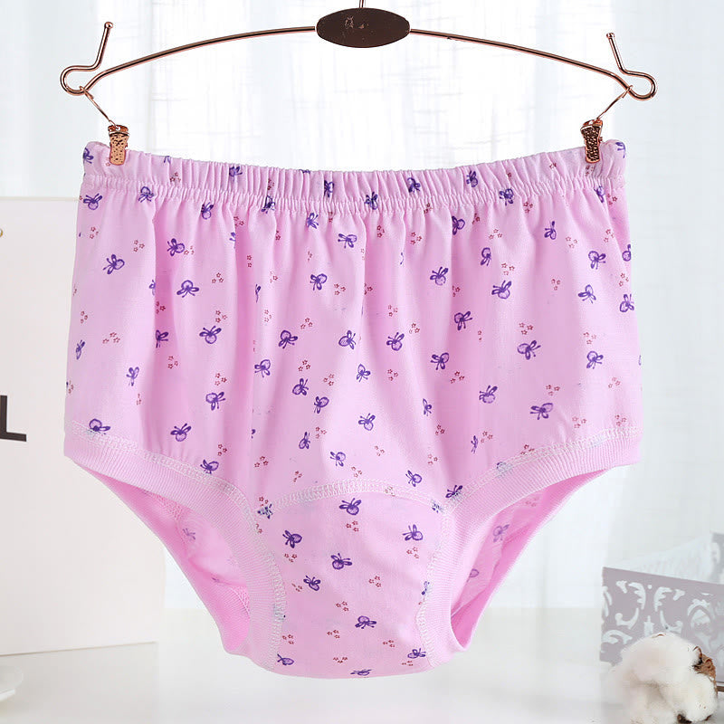 Plus Size Comfortable High Waist Cotton Panty(3 Packs)