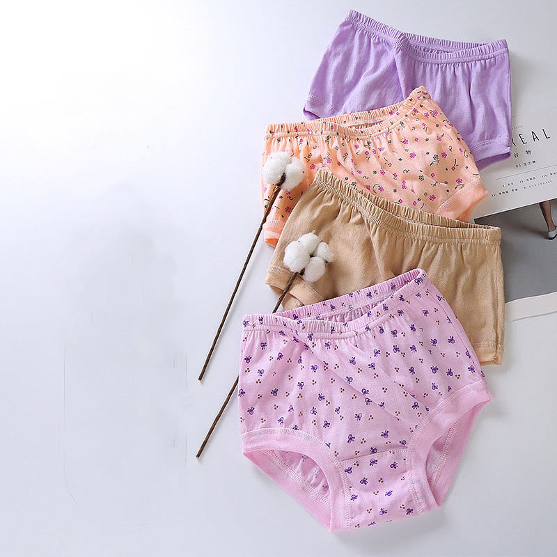 Plus Size Comfortable High Waist Cotton Panty(3 Packs)