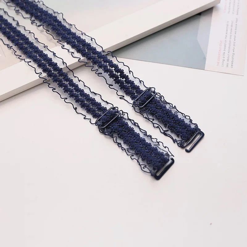 Sexy Adjustable Lace Bra Strap(6 Pairs)