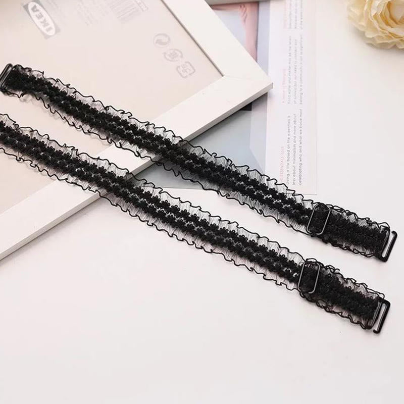 Sexy Adjustable Lace Bra Strap(6 Pairs)