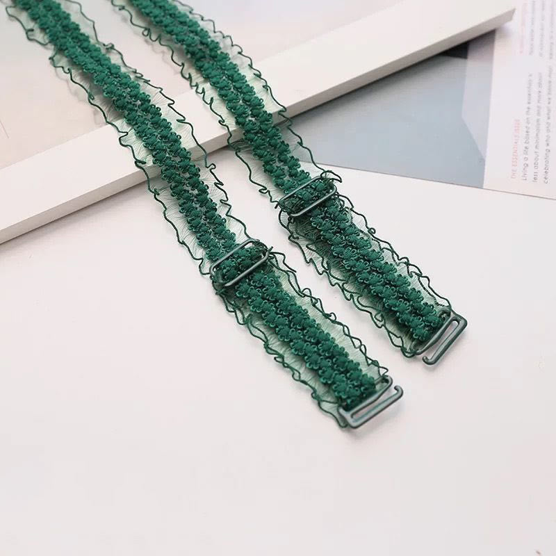 Sexy Adjustable Lace Bra Strap(6 Pairs)