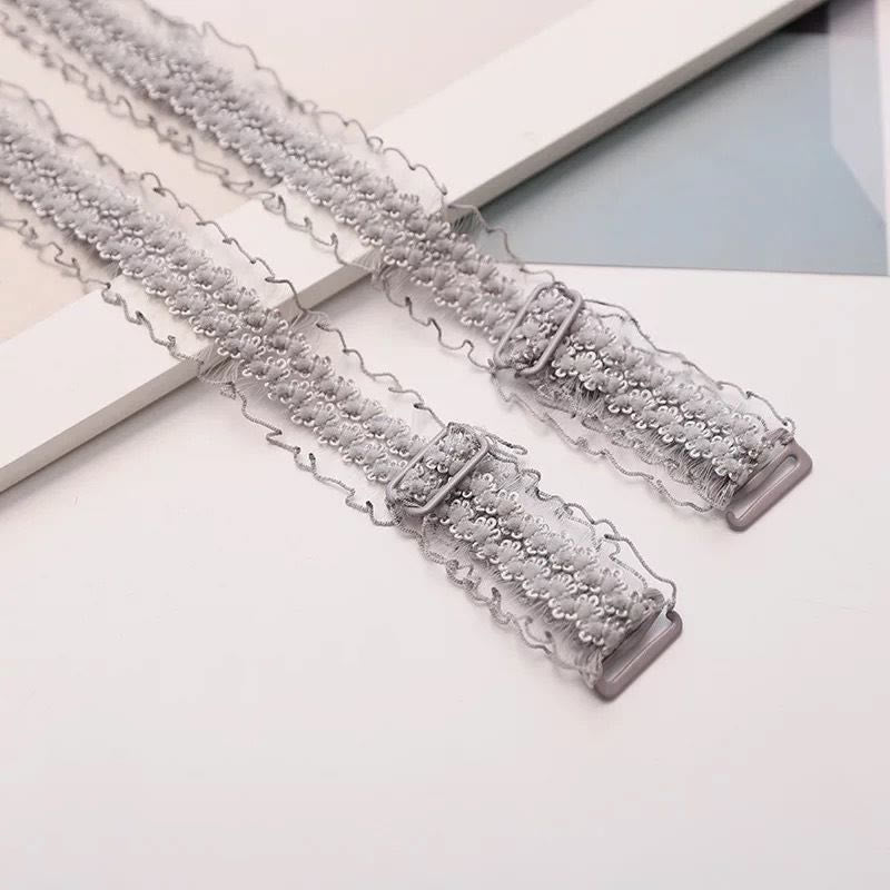 Sexy Adjustable Lace Bra Strap(6 Pairs)