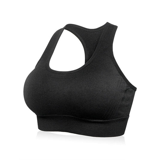 Plus Size Breathable Fitness Yoga Outer Wear Wireless Bra