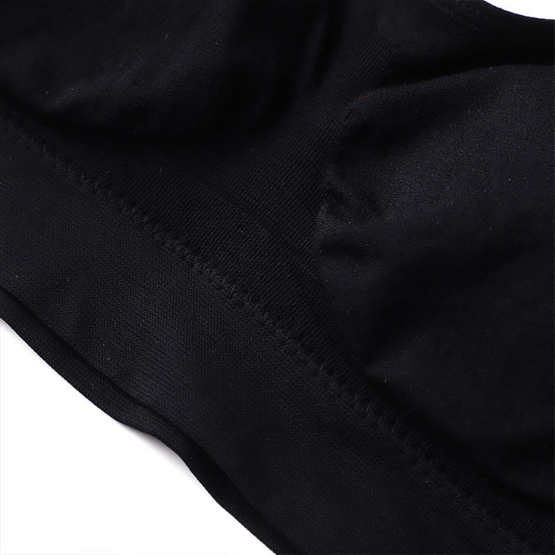 Plus Size Breathable Sports Wireless Bra - image 4