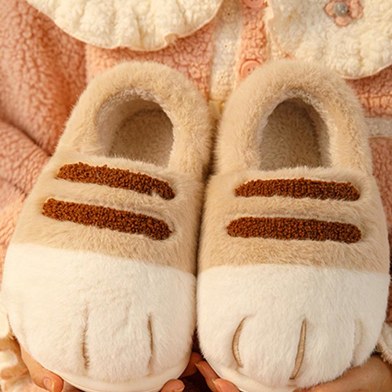 Plus Size Funny Animal Paw Novelty Slippers - image 6