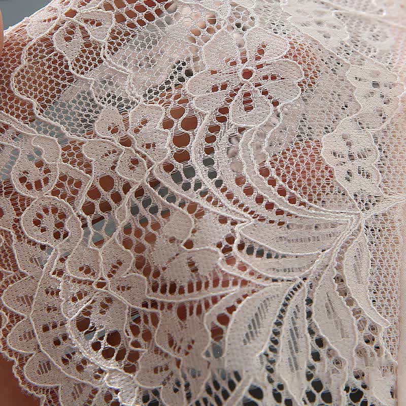 Plus Size Sexy High Waist Lace Semi-transparent Panty(3 Packs)