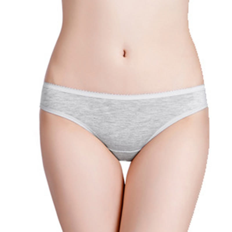 Plus Size Low Waist Panty(4 Packs)