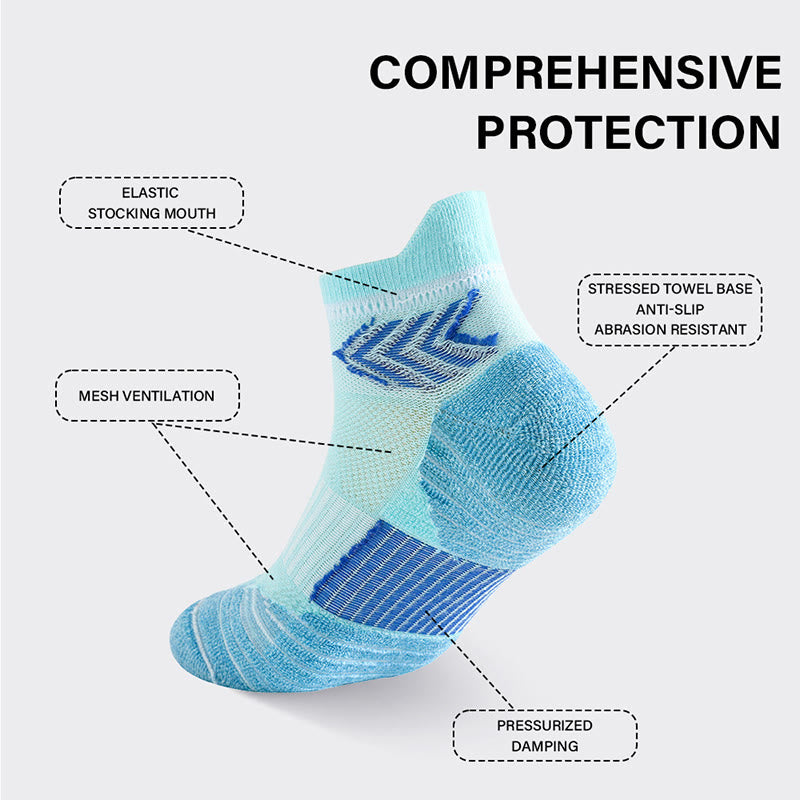 Plus Size Mesh Ankle Compression Socks(6 Pairs)